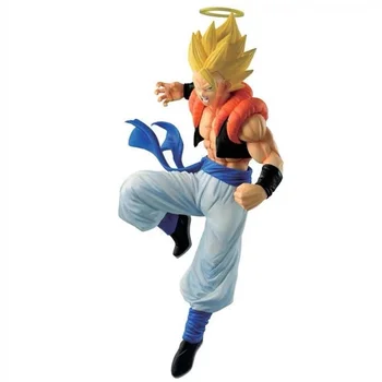

Preorder April Original Banpresto dragon ball super Oversea Gogeta PVC action figure model Figurals Dolls