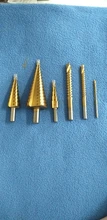 3 Drill-Bit-Set Saw-Tool Hole-Cutter Wood-Cone Step Metal Hss Steel Titanium 6 6