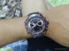 NAVIFORCE-relojes deportivos militares para hombre, pulsera Digital de cuarzo analógico de lujo, resistente al agua, con retroiluminación brillante, color dorado