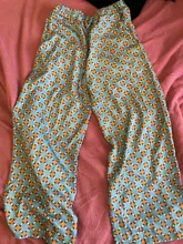 Chaqueta Kimono con estampado azul para mujer, trajes con mangas de plumas, pantalones de pierna ancha, ropa Vintage de dos piezas, novedad de 2021