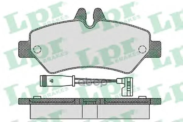 Колодки Тормозные Mercedes Sprinter 209-524 06-/Vw Crafter 30-35/30-50 06- Задн. Lpr 05p1293 Lpr арт. 05P1293
