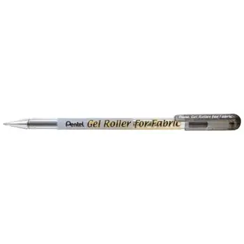 

PCs. 1 roller gel permanent for fabrics black Pentel BN15-AOPENTEL18.78