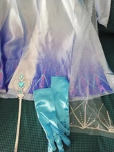 Elsa Dresses For Girls Princess Party Elsa Costume Snow Queen 2 Cosplay Elza Vestidos