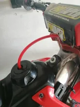 Filtro de combustible para motocicleta, manguera de dirt, tubo de gasolina, Gas, aceite, Cafe Racer, Universal, 1 metro, envío gratis