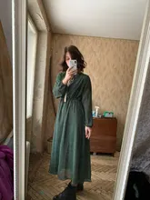 Long-Dress Spring Mozuleva Polka-Dot Vintage Vestidos Femme Women A-Line Lace-Up Elastic-Waist