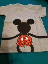 La familia de ratón trajes de algodón mamá y shirts, camiseta de ciervos, caza de ciervos, caza regalos, caza regalos padre madre hija hijo ropa de bebé Mickey Minnie impresión superior