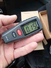 Mini medidor de espesor de recubrimiento Digital, medidor de espesor de pintura de coche, medidor de espesor de pintura de coche, con YNB-100 de retroiluminación