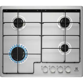 

EGS 6424X4 Gas burner Gas cooktop steel color InoxELECTROLUX162.19