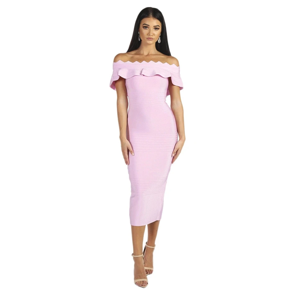 women bandage dress-304