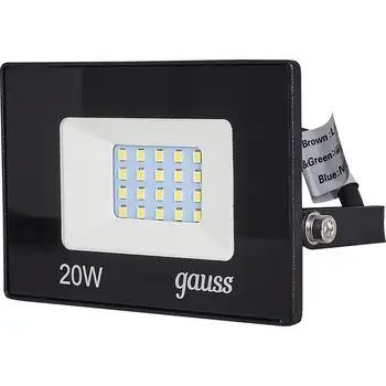 

LED street Gauss Basic 20 W 6500 K IP65, black color