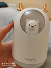 Humidificador ultrasónico con USB para el hogar, difusor de aceites aromáticos, lámpara LED de Color romántico, 300ml