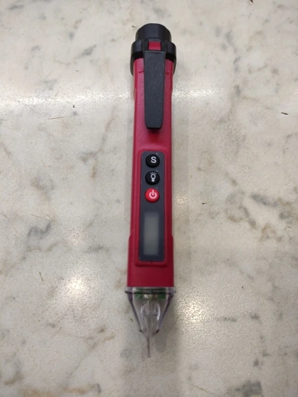 Отзыв о товаре ANENG VC1010 вольтметр цифровой тестер индикатор напряжения тестер напряжения Цифровые датчики напряжения переменногопостоянного тока умная бесконтактная ручка измерительный прибор индикаторная отвёртка вольтметры от пользователя A***s