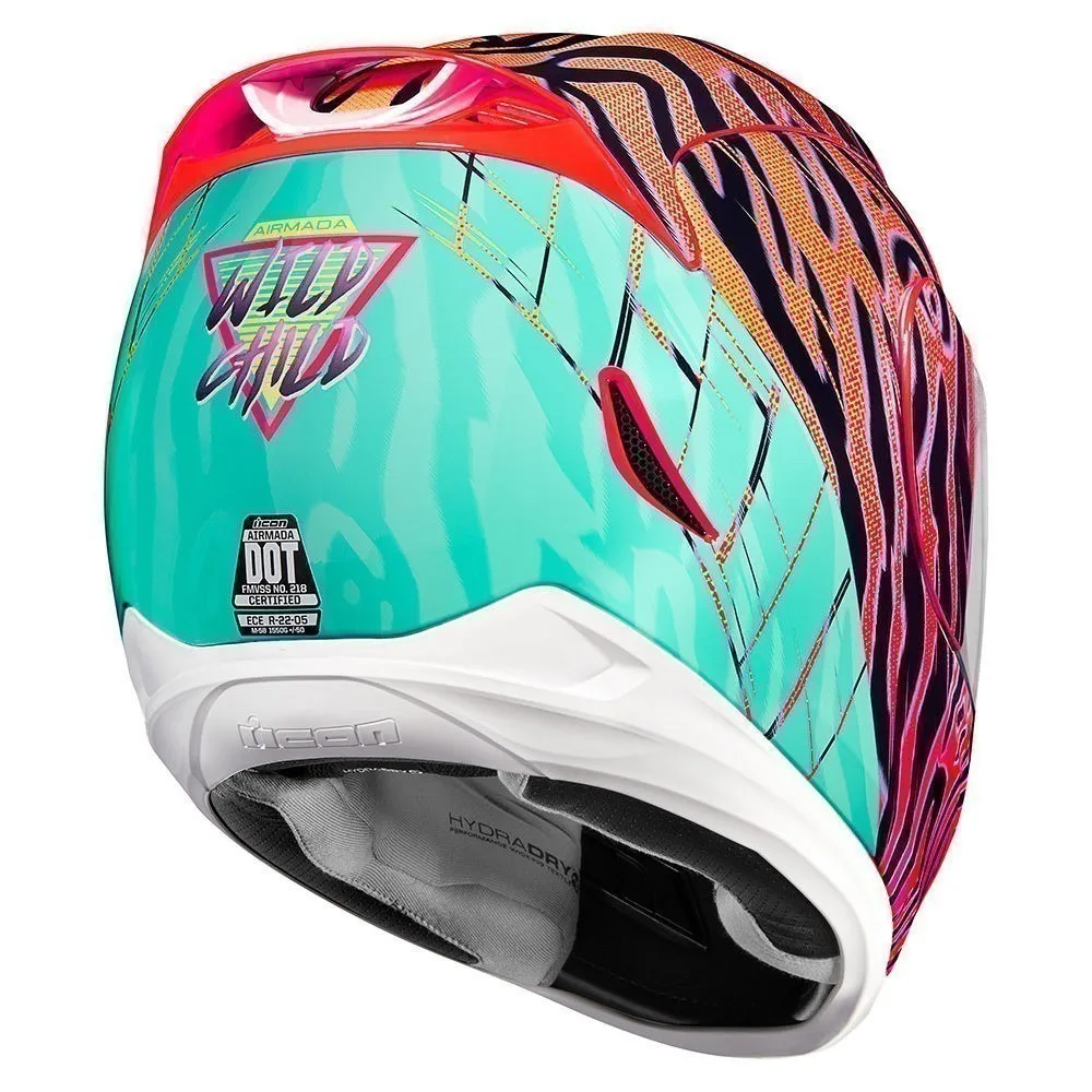 Icon Airmada Wildchild мотошлем оранжевый(цвет: оранжевые, размер: m