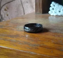 YOBEST-Anillo de boda de acero inoxidable para hombre y mujer, sortija de boda, Color dorado, 2018
