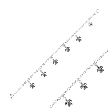 

KUTAYDAN 925 Sterling Silver Sterling Turtle Bracelet