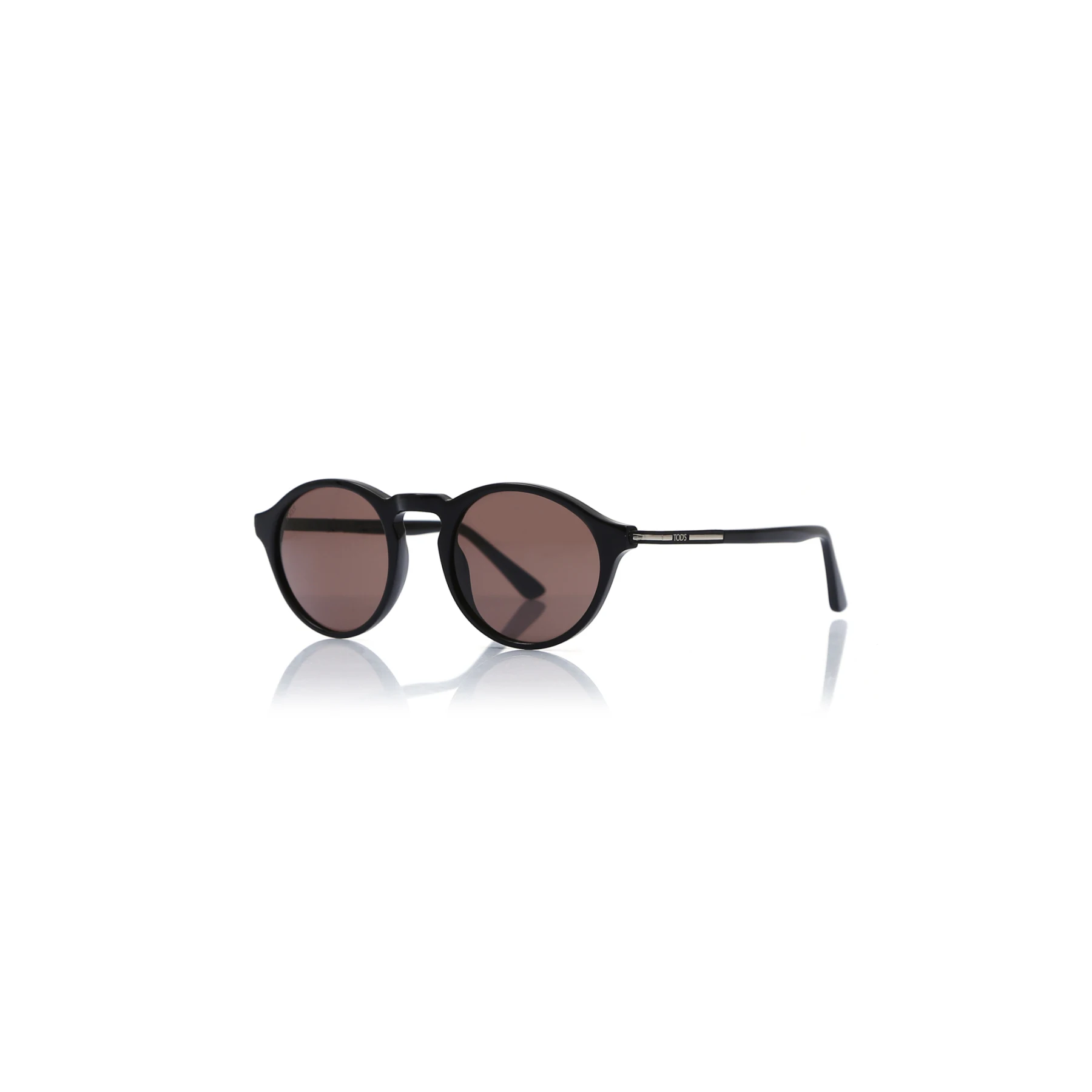 

Unisex sunglasses to 0179 01e bone black organic oval aval 50-22-140 tods
