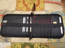 Juego de bocetos de lápiz profesional, Kit de dibujo, bolsas de lápices de madera para pintor, escuela, estudiantes, suministros de dibujo artístico