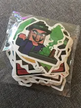 50 Uds Minecraft juego Original pegatinas maleta Ordenador de monopatín pegatinas de grafiti impermeable No repetición