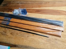 600-700-800 Pure Arrow Carbon-Arrow-Shafts Archery Bow Hunting Spine-250-300-340 Nocks