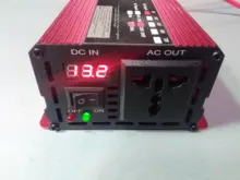 Sine-Wave-Inverter Voltage-Transformer-Power 3000W 220V Pure Led-Display 12V/24V To AC110V