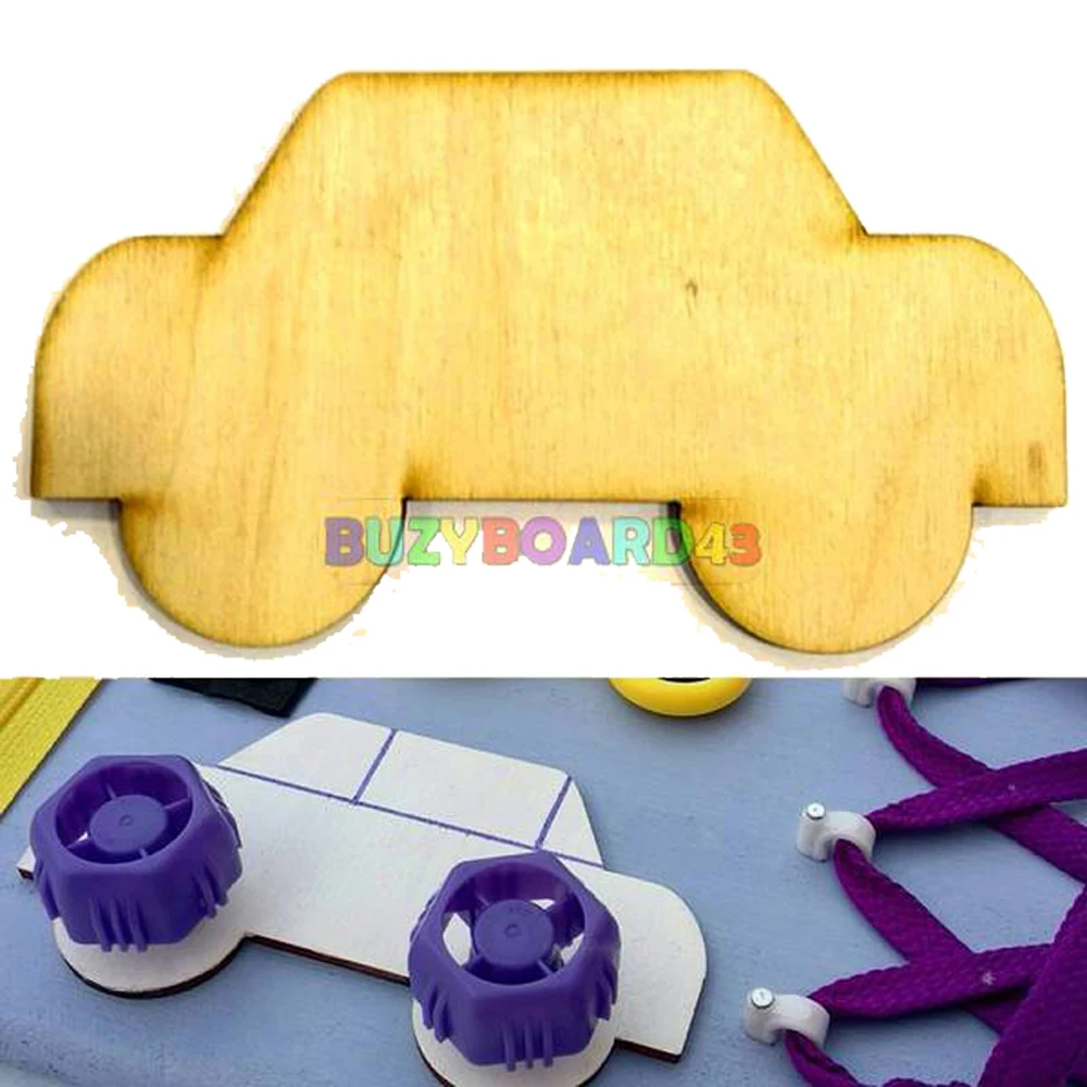 Рисунок 2 - Заготовка Машинка 2шт для бизибордаЗаказ