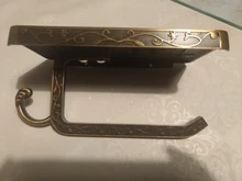 Rack-Accessory Toilet-Paper-Holder Bathroom-Storage Antique Tssue Brass YT-1492B