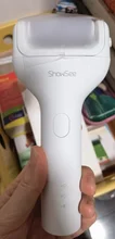 Showsee-Lima eléctrica para pies, removedor de callos al vacío, herramientas profesionales de pedicura, lijadora eléctrica para pies, B1-W para el cuidado de la piel