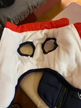 De invierno para mascotas ropa de perro francés mascota Bulldog cálido Chaleco con arnés abrigo perro ropa chaleco pequeño mediano para perros