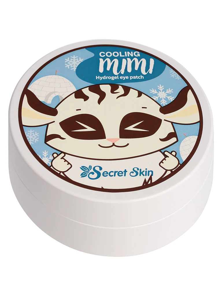 SECRET SKIN COOLING MIMI HYDROGEL EYE PATCH SECRET SKIN MIMI Патчи для глаз гидрогелевые охлаждающие 1,4г*60 - Цвет: SECRET SKIN COOLING MIMI HYDROGEL EYE PATCH
