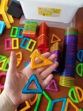 ZKZC-bloques de construcción magnéticos de gran tamaño para niños, juego de bloques de construcción de diseñador magnético, 180 Uds., Juguetes DIY para niños, regalos