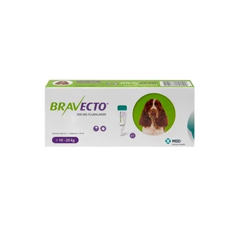 

BRAVECTO DOG SPOT ON 1 PIPETA MSD 10 TO 20 KG 500 MGR