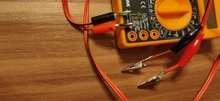 Lead-Clip Banana-Plug Multimeter-Test Black 1meter To Red And Cord for 1pcs Wholesale