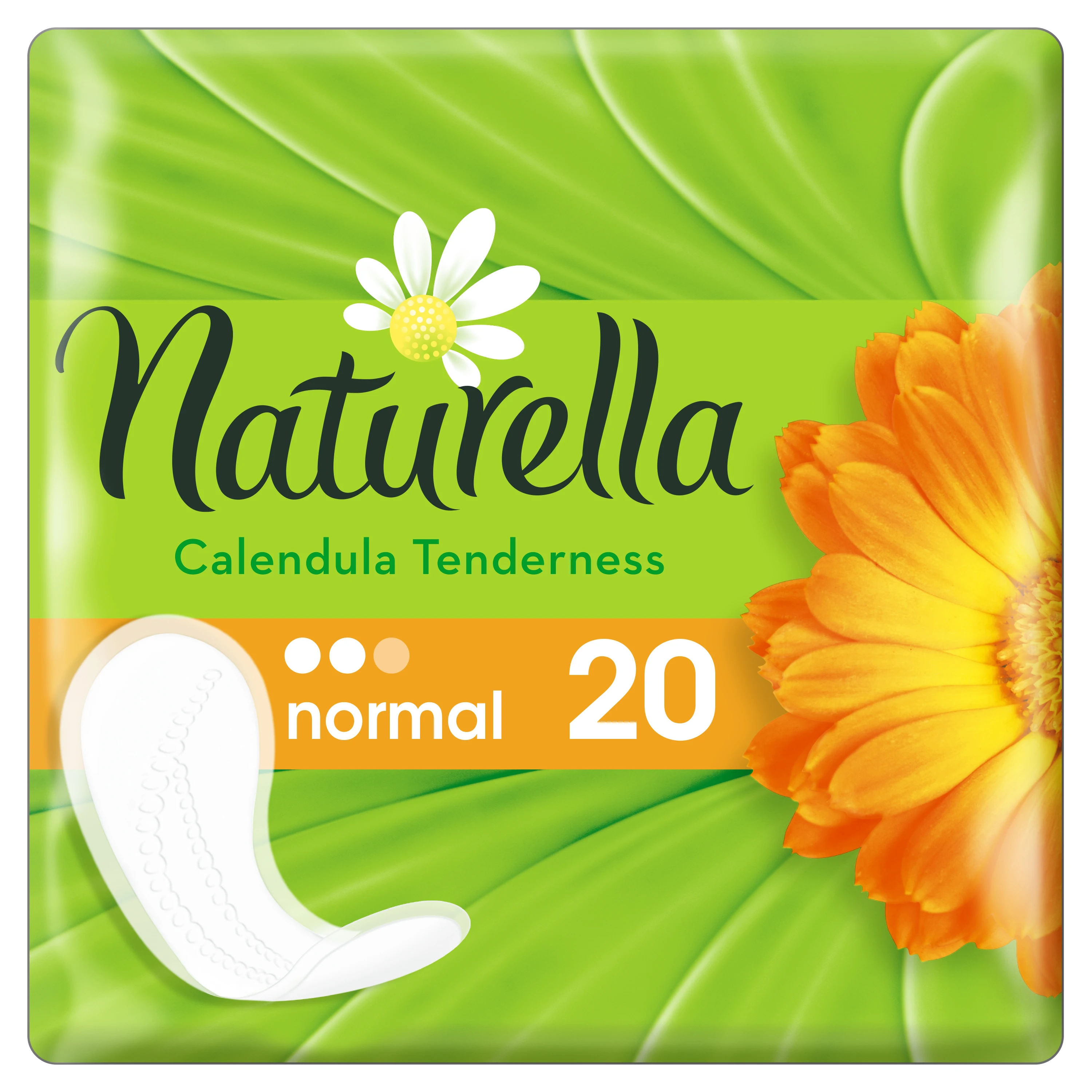 Женские ароматизированные ежедневные прокладки Naturella Calendula Tenderness(с ароматом календулы), 20 шт