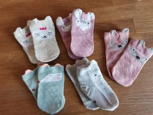 YWHUANSEN-Calcetines de malla de verano para recién nacidos, bonitos calcetines de dibujos animados para niñas, calcetines finos de algodón suave para niños, 5 par/lote