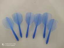 6 uds. De dardos profesionales de plástico, 2Ba, tornillo suave y duradero, 80mm, colas para dardos