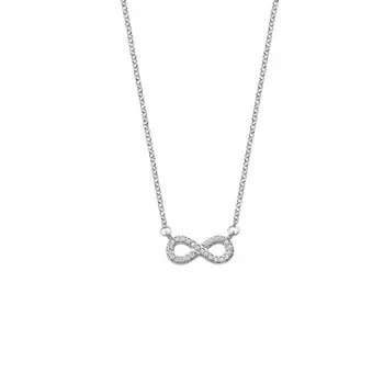 

LOTUS SILVER NECKLACE MS. AG. INFINITY REF: LP1859-1/