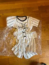 Conjuntos de ropa cómoda para bebés, chándal infantil de manga corta con pantalón corto de estilo veraniego, traje deportivo de algodón con estampado para niños