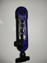 Carrete enrollador de línea de pesca portátil, 1 uds, carrete de carrete giratorio y Baitcasting, sistema de estación de pesca