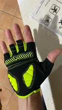 NEWBOLER-guantes de ciclismo con almohadilla de GEL a prueba de golpes para hombre y mujer, guantes deportivos de medio dedo para verano, para gimnasio, bicicleta de montaña