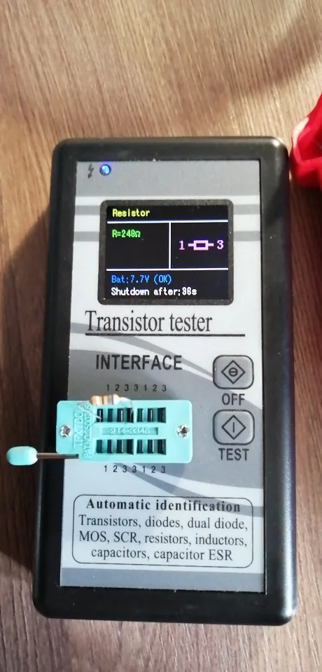 Многоцелевой тестер транзисторов 128*160