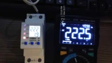 Voltmeter Protector Current Din-Rail Over-Under-Voltage Adjustable 230V 110V Kwh 63A