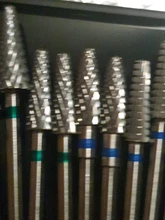 EasyNail-brocas de carburo de tungsteno para uñas, accesorios para máquina de manicura eléctrica, herramienta para salones de manicura, elimina el Gel, 4 niveles