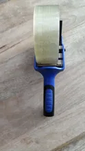 Dispensador de cinta de sellado, capacidad de 6cm de ancho, soporte de cinta de sellado para oficina, cortador, máquina de embalaje Manual, herramientas