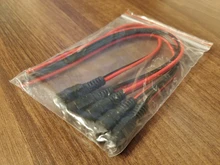 12V Plug Cable-Plug-Connector Cctv-Camera Power Male Female Dc Adapter for 5pcs