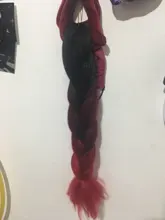 SmartBraid-trenza de cabello trenzado Jumbo, Color degradado, 24 pulgadas, caja de extensión de 100g, trenzada de cabello rubio, Rosa, Verde, africano