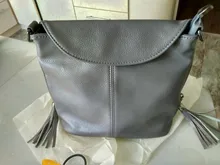 Bolso cruzado de cuero suave para mujer, bandolera de mano informal de diseñador, de lujo, 2020