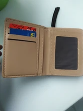 Cartera de moda para mujer, billetera corta, bolso de mano con huecos, monedero de cuero PU, tarjetero