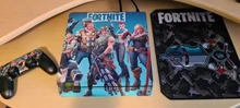 Fortnite-cubierta de pegatina protectora para pegatina de PS4 Slim, calcomanía para Gamepad, pegatinas del controlador de juego para niños, regalos de cumpleaños