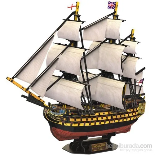 Cubic Fun 3D 189 Pezzi Jigsaw Puzzle Hms Victory Cubic Fun 3D 189 Pezzi Jigsaw Puzzle Hms Victory Ship Ornament War Gemsdeck