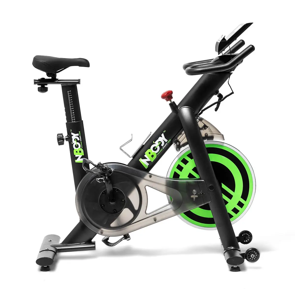 Spinning Bike Inbody Titan-Spinning Cycle Bike Indoor, Spinning Bike For Home, Con Display Lcd 18 Kg Ruota Di Inerzia